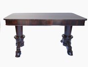 W1V Period Rosewood Library Writing Table