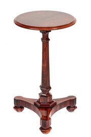 W1V Period Rosewood Wine Lamp Table