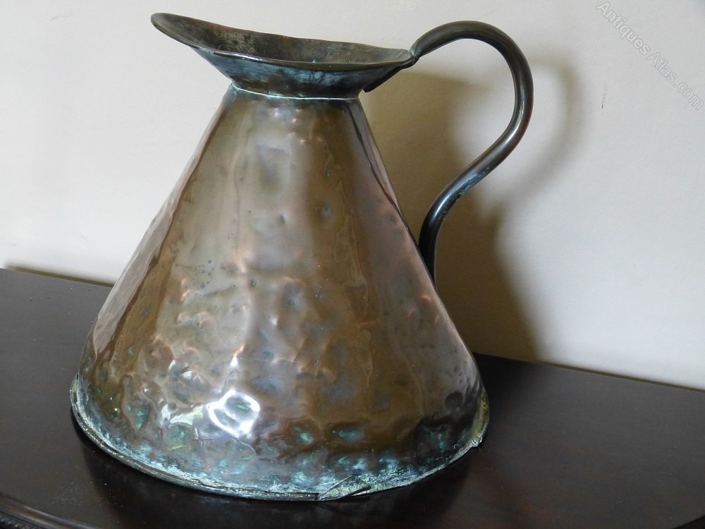 Antiques Atlas Heavy Antique Copper Jug
