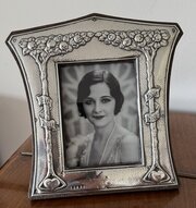 Arts And Crafts Silver Photo Frame C1907
