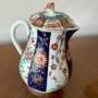 Queens Pattern Worcester  Sparrow Beak lidded Worcester Jug