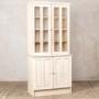 Distressed White Pine Kitchen Dresser