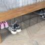 Industrial Shoe Rack