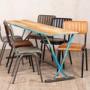 Industrial Style Narrow Kitchen Table