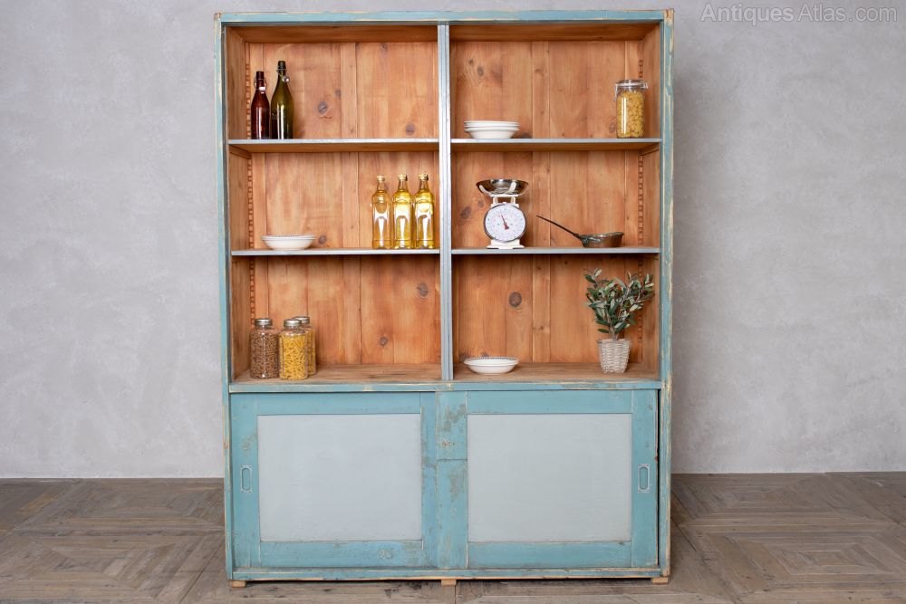 Antiques Atlas Large Pantry Kitchen Cupboards