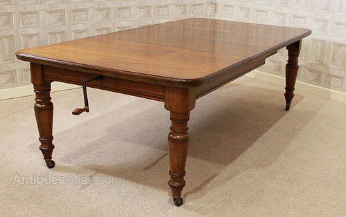 Victorian Oak Extending Dining Table Antiques Atlas