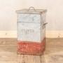 Vintage Galvanised NAAFI Tin