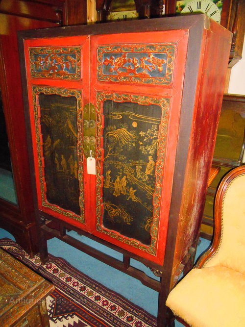 19th Century Chinese Cupboard Antiques Atlas