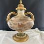 Royal Worcester vase signed Jas Stinton