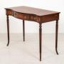 3 Drawer Mahogany Serpentine Side Table