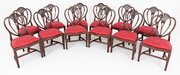 A superb Set of Twelve Mahogany Prince of Wales st