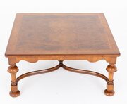 Carolean Style Walnut Coffee Table