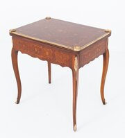 French Mahogany Games Table