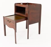 Georgian Mahogany Bedside Cabinet