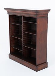 Georgian Oak Open Bookcase