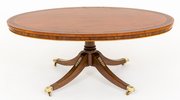 High Quality Mahogany Oval Coffee Table