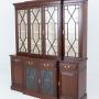 Imposing Victorian Mahogany Breakfront Bookcase