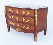 Impressive Walnut French Commode
