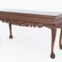 Impressive Walnut Shaped Serving Table
