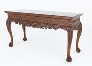 Impressive Walnut Shaped Serving Table
