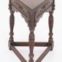 Jacobean Style Oak Stool