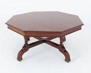 Large Victorian Mahogany Octagonal Centre Table