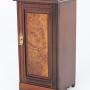 Late Victorian Walnut Bedside Cabinet