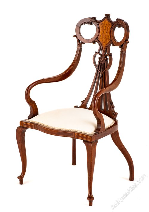 Mahogany Art Nouveau Chair Antiques Atlas