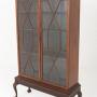 Mahogany Chippendale Style Glazed Bookcase