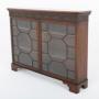 Mahogany Georgian Glazed Side Cabinet