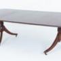 Mahogany Regency Revival Dining Table
