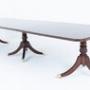 Mahogany Regency Revival Dining Table