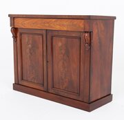 Mahogany Victorian 2 Door Side Cabinet