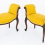 Pair of Hepplewhite Style Mahogany Window Seats