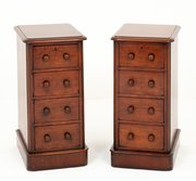 Pair Of Mahogany Bedside Cabinets