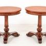 Pair of Mahogany William IV Style Occasional Table