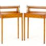 Pretty Pair of Satinwood Console Tables