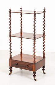 Pretty Victorian Rosewood Whatnot