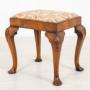 Pretty Walnut Queen Anne Style Stool
