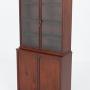 Regency Mahogany 2 Door Glazed Bookcase 