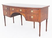 Regency Mahogany Bow Fronted Sideboard