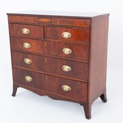 Regency Mahogany Chest Of Drawers