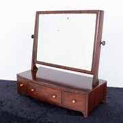 Regency Mahogany Toilet Mirror
