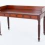 Regency Mahogany Tray Top Side Table