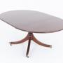 Regency Revival Mahogany Dining Table