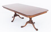 Regency Revival Mahogany Pedestal Dining Table