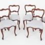 Set of 6 Mahogany Dining Chairs