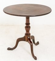 George II Mahogany Snap Top Wine Table