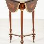 Very Pretty French Mahogany Inlaid Occasional Table