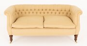 Victorian Elegant Upholstered Chesterfield